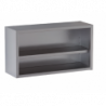 pensile acciaio inox a giorno 1 ripiano h 65 misure cm. 50X40X65