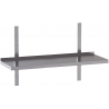 mensola acciaio inox singola 110X30X4