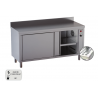 tavolo caldo con porte scorrevoli e alzatina 2500w 90° 120 X 60 X 85