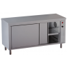 tavolo caldo con porte scorrevoli 2500w 90° 190 X 70 X 85