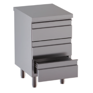 cassettiera 3 cassetti misure cm. 50x70x85